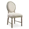 Sandstone Buff & Cream Upholstered Dining Chairs, 2-Pack -Furniture Specialty Shop 810535745 1
