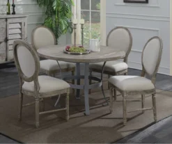 Sandstone Buff & Cream Upholstered Dining Chairs, 2-Pack -Furniture Specialty Shop 810535745 7