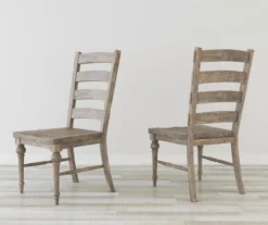 Sandstone Buff Ladderback Upholstered Dining Chairs, 2-Pack 11 Sandstone Buff Ladderback Upholstered Dining Chairs, 2-Pack -Furniture Specialty Shop 810535746 6