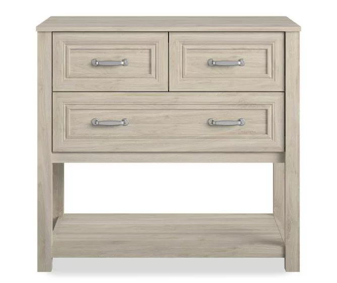 Sierra Ridge Levi Light Walnut 3-Drawer Dresser 3 Sierra Ridge Levi Light Walnut 3-Drawer Dresser