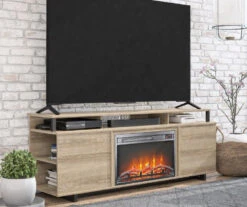 23" Mesh Electric Fireplace Insert -Furniture Specialty Shop 810538190 6