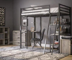 Nova Gray Oak 4-Drawer Storage Dresser -Furniture Specialty Shop 810538201 6