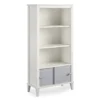 Monarch Hill Poppy Gray & White Bookcase -Furniture Specialty Shop 810538207 4