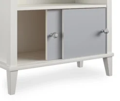 Monarch Hill Poppy Gray & White Bookcase -Furniture Specialty Shop 810538207 6