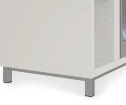 48" Intrepid White Electric Fireplace Console -Furniture Specialty Shop 810538247 4