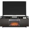 65" Himmel Espresso Electric Fireplace Console 2 65" Himmel Espresso Electric Fireplace Console -Furniture Specialty Shop 810538249 3