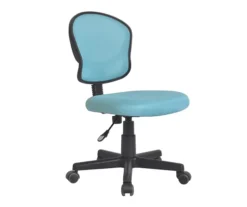 Teal Mesh Office Chair -Furniture Specialty Shop 810538337 1 1
