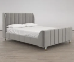 Little Seeds Valentina Velvet Full Bed 16 Little Seeds Valentina Velvet Full Bed -Furniture Specialty Shop 810538403 1