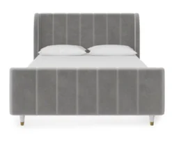 Little Seeds Valentina Velvet Full Bed 18 Little Seeds Valentina Velvet Full Bed -Furniture Specialty Shop 810538403 3