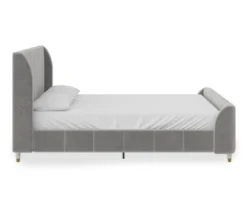 Little Seeds Valentina Velvet Full Bed 17 Little Seeds Valentina Velvet Full Bed -Furniture Specialty Shop 810538403 4