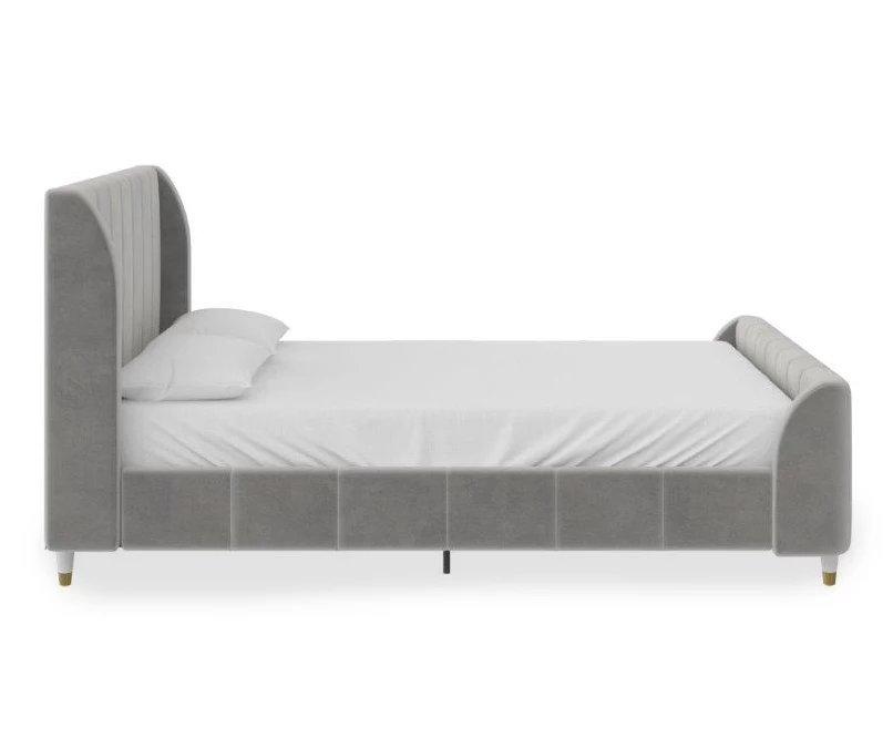 Little Seeds Valentina Velvet Full Bed 6 Little Seeds Valentina Velvet Full Bed - Image 4