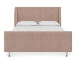 Little Seeds Valentina Velvet Full Bed 22 Little Seeds Valentina Velvet Full Bed -Furniture Specialty Shop 810538404 3