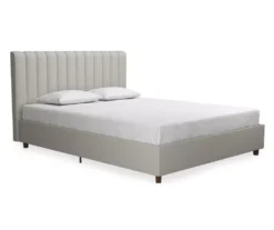 Novogratz Brittany Upholstered Linen Queen Bed -Furniture Specialty Shop 810538410 3