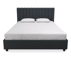 Novogratz Brittany Upholstered Linen Queen Bed -Furniture Specialty Shop 810538411 4