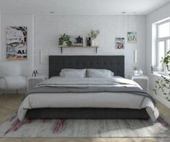 CosmoLiving Elizabeth Velvet Storage Bed -Furniture Specialty Shop 810540948 2