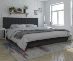 CosmoLiving Elizabeth Velvet Storage Bed -Furniture Specialty Shop 810540948 3