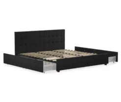 CosmoLiving Elizabeth Velvet Storage Bed -Furniture Specialty Shop 810540948 5