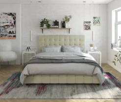 CosmoLiving Elizabeth Velvet Storage Bed -Furniture Specialty Shop 810540949 2