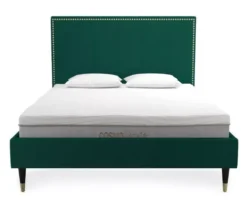 CosmoLiving Audrey Velvet King Bed -Furniture Specialty Shop 810541049 4