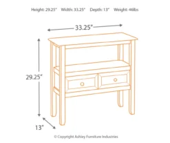 Abbonto 2-Drawer Accent Table 9 Abbonto 2-Drawer Accent Table -Furniture Specialty Shop 810542284 3