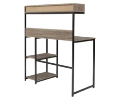 Daylicrew 2-Shelf Home Office Desk & Hutch -Furniture Specialty Shop 810542286 2