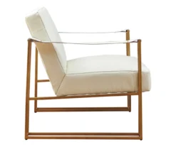 Kleemore Ostrich Embossed Leather Accent Chair 10 Kleemore Ostrich Embossed Leather Accent Chair -Furniture Specialty Shop 810542293 2