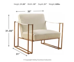 Kleemore Ostrich Embossed Leather Accent Chair 11 Kleemore Ostrich Embossed Leather Accent Chair -Furniture Specialty Shop 810542293 3