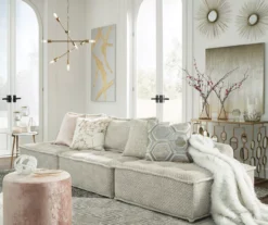 Bales Checkered Taupe Upholstered Accent Chair -Furniture Specialty Shop 810542299 13