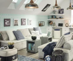 Bales Checkered Taupe Upholstered Accent Chair -Furniture Specialty Shop 810542299 14