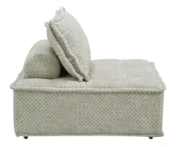 Bales Checkered Taupe Upholstered Accent Chair -Furniture Specialty Shop 810542299 3