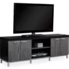 60" Black & Gray TV Stand -Furniture Specialty Shop 810542409 2