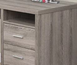 Monarch Metal 2-Drawer L-Shaped Computer Desk 41 Monarch Metal 2-Drawer L-Shaped Computer Desk -Furniture Specialty Shop 810542429 3