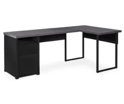 Monarch Metal 2-Drawer L-Shaped Computer Desk 24 Monarch Metal 2-Drawer L-Shaped Computer Desk -Furniture Specialty Shop 810542430 2