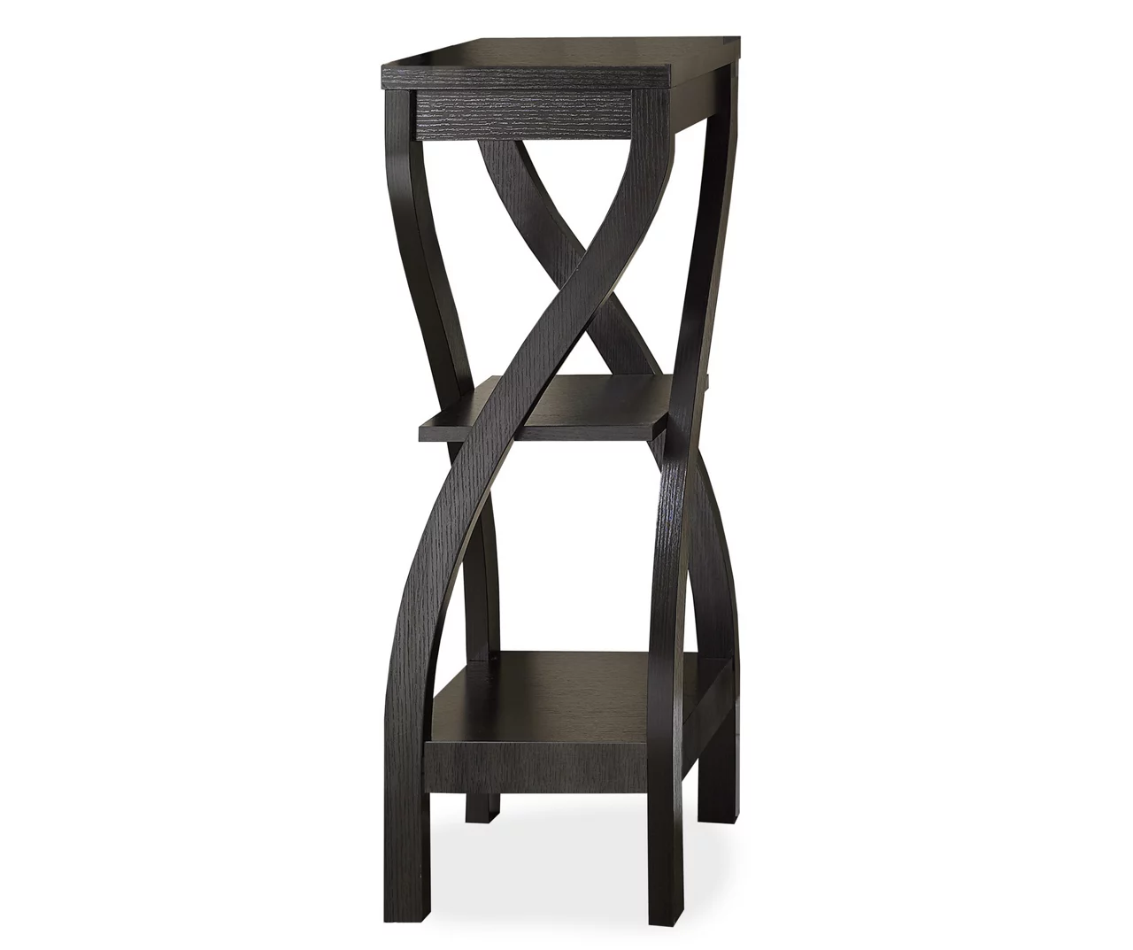 Monarch 3-Tier Twisted Leg Side Table 4 Monarch 3-Tier Twisted Leg Side Table - Image 2