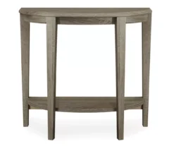 Monarch 2-Tier Half Moon Console Table -Furniture Specialty Shop 810542433 2 1