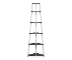 Monarch 5-Shelf Etagere Corner Bookcase -Furniture Specialty Shop 810542443 2