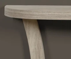Dark Taupe Hall Console Table -Furniture Specialty Shop 810542453 3