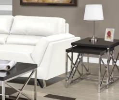 Monarch 2-Piece Nesting Accent Table Set 25 Monarch 2-Piece Nesting Accent Table Set -Furniture Specialty Shop 810542484 1