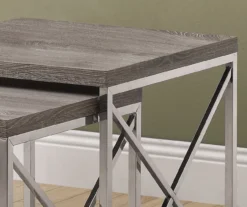 Monarch 2-Piece Nesting Accent Table Set 40 Monarch 2-Piece Nesting Accent Table Set -Furniture Specialty Shop 810542485 3