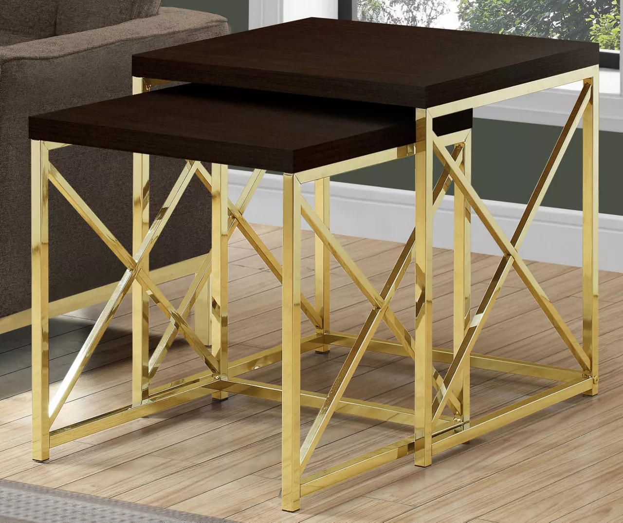 Monarch 2-Piece Nesting Accent Table Set 5 Monarch 2-Piece Nesting Accent Table Set - Image 3