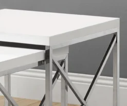 Monarch 2-Piece Nesting Accent Table Set 31 Monarch 2-Piece Nesting Accent Table Set -Furniture Specialty Shop 810542488 3