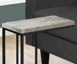 Monarch Reclaimed Wood Look C Side Table -Furniture Specialty Shop 810542490 3