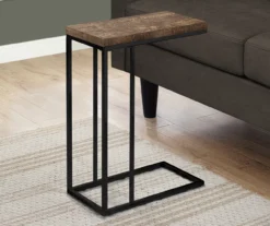 Monarch Reclaimed Wood Look C Side Table -Furniture Specialty Shop 810542491 1