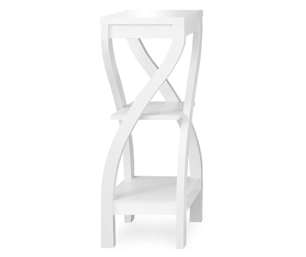 Monarch 3-Tier Twisted Leg Side Table 3 Monarch 3-Tier Twisted Leg Side Table