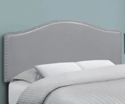 Monarch Faux Leather Button Tufted Headboard 27 Monarch Faux Leather Button Tufted Headboard -Furniture Specialty Shop 810542516 1