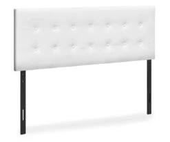 Monarch Faux Leather Button Tufted Headboard 37 Monarch Faux Leather Button Tufted Headboard -Furniture Specialty Shop 810542527 2