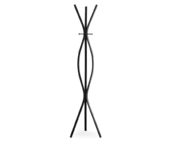 Monarch 3-Hook Wave Shaped Contemporary Coat Rack 31 Monarch 3-Hook Wave Shaped Contemporary Coat Rack -Furniture Specialty Shop 810542530 2