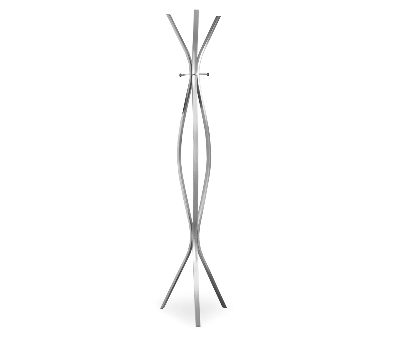 Monarch 3-Hook Wave Shaped Contemporary Coat Rack 13 Monarch 3-Hook Wave Shaped Contemporary Coat Rack - Image 11