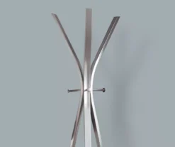 Monarch 3-Hook Wave Shaped Contemporary Coat Rack 29 Monarch 3-Hook Wave Shaped Contemporary Coat Rack -Furniture Specialty Shop 810542533 3