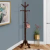 Monarch Turned Post 11-Hook Coat Rack -Furniture Specialty Shop 810542537 1
